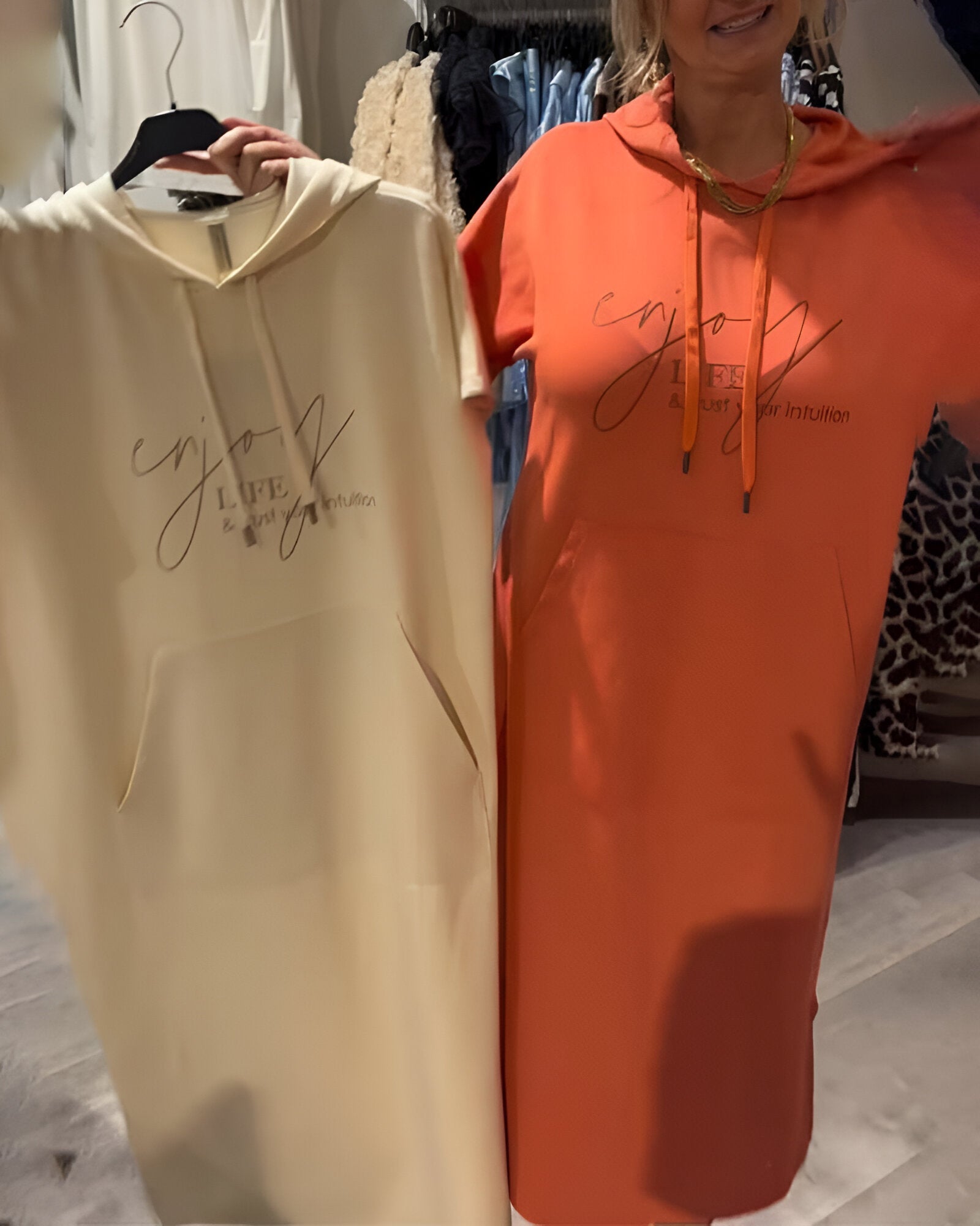 Amélie & Rose™ | Bridget Casual Hoodie Dress