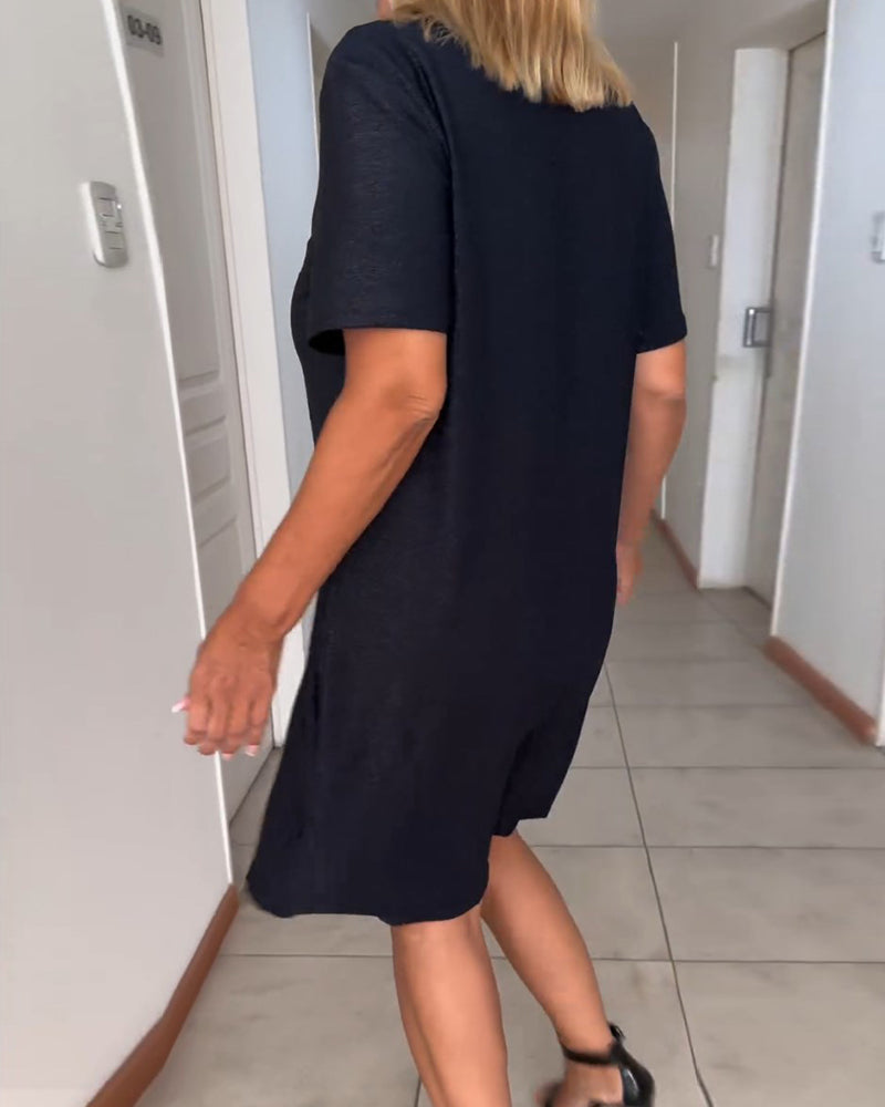Amélie & Rose™ | Carly Effortless Twist Dress