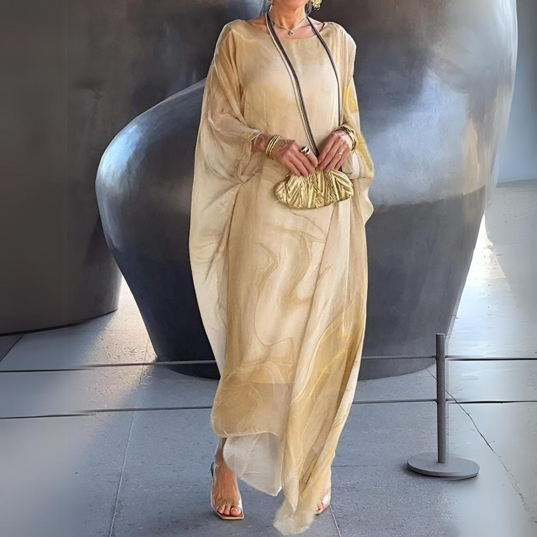 Amélie & Rose™ | Paetyn Charming Silk Chiffon Dress