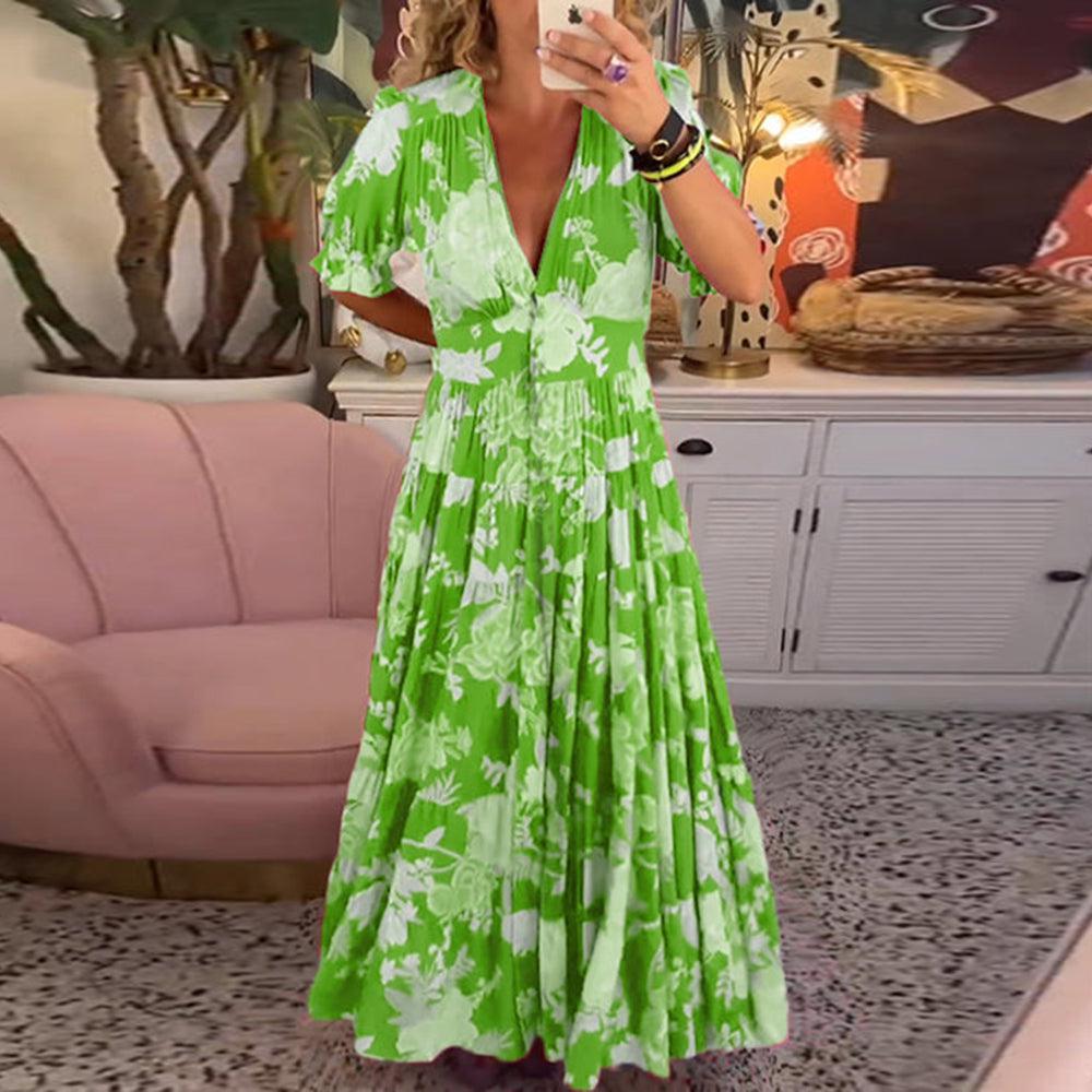 Amélie & Rose™ | Floriana Vibrant Floral Dress