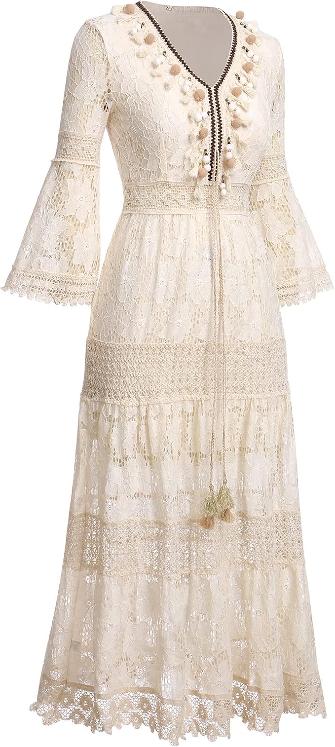 Amélie & Rose™ | Amary Boho Lace Dress