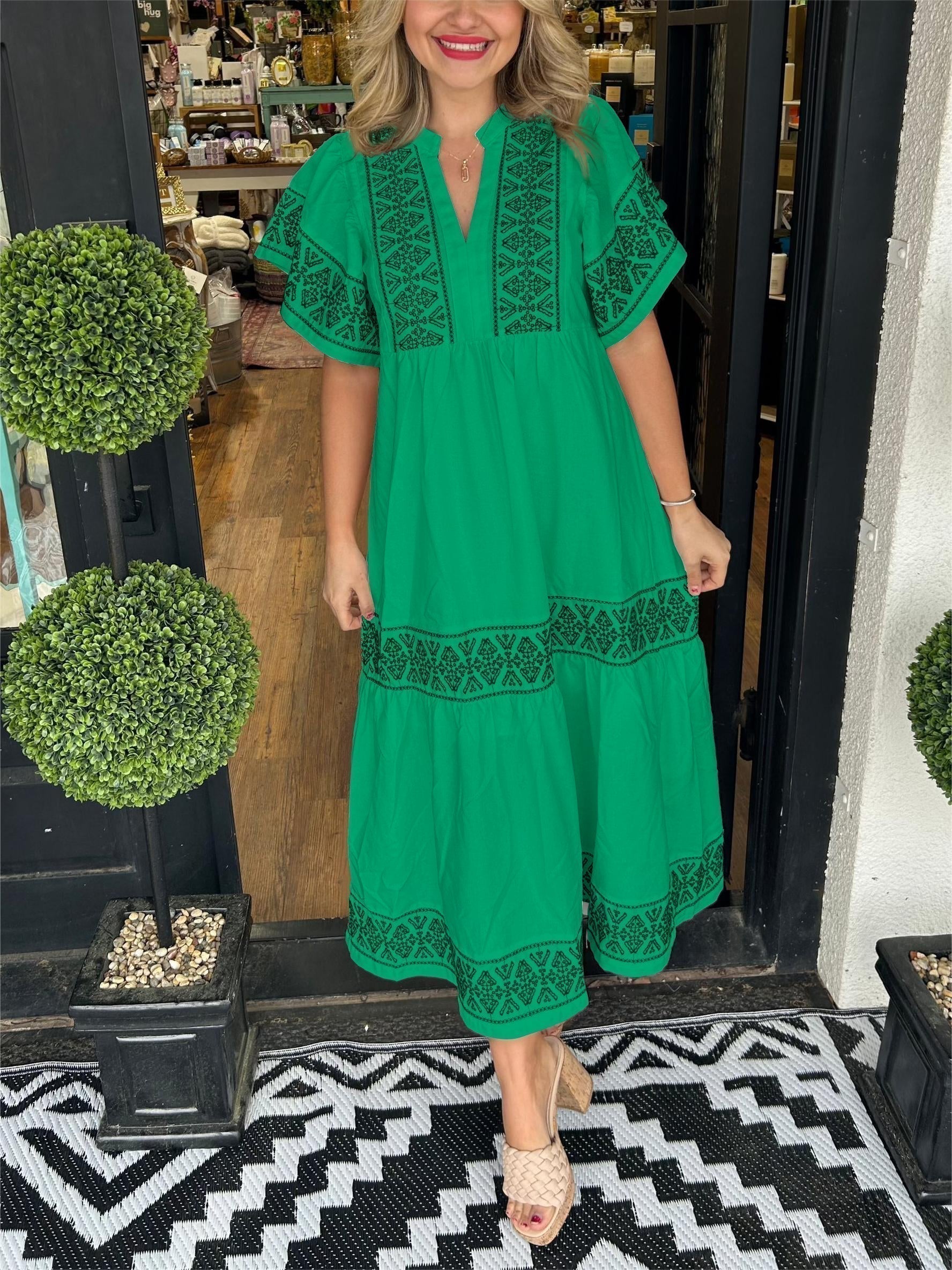 Amélie & Rose™ | Hanna Elegant Boho Dress