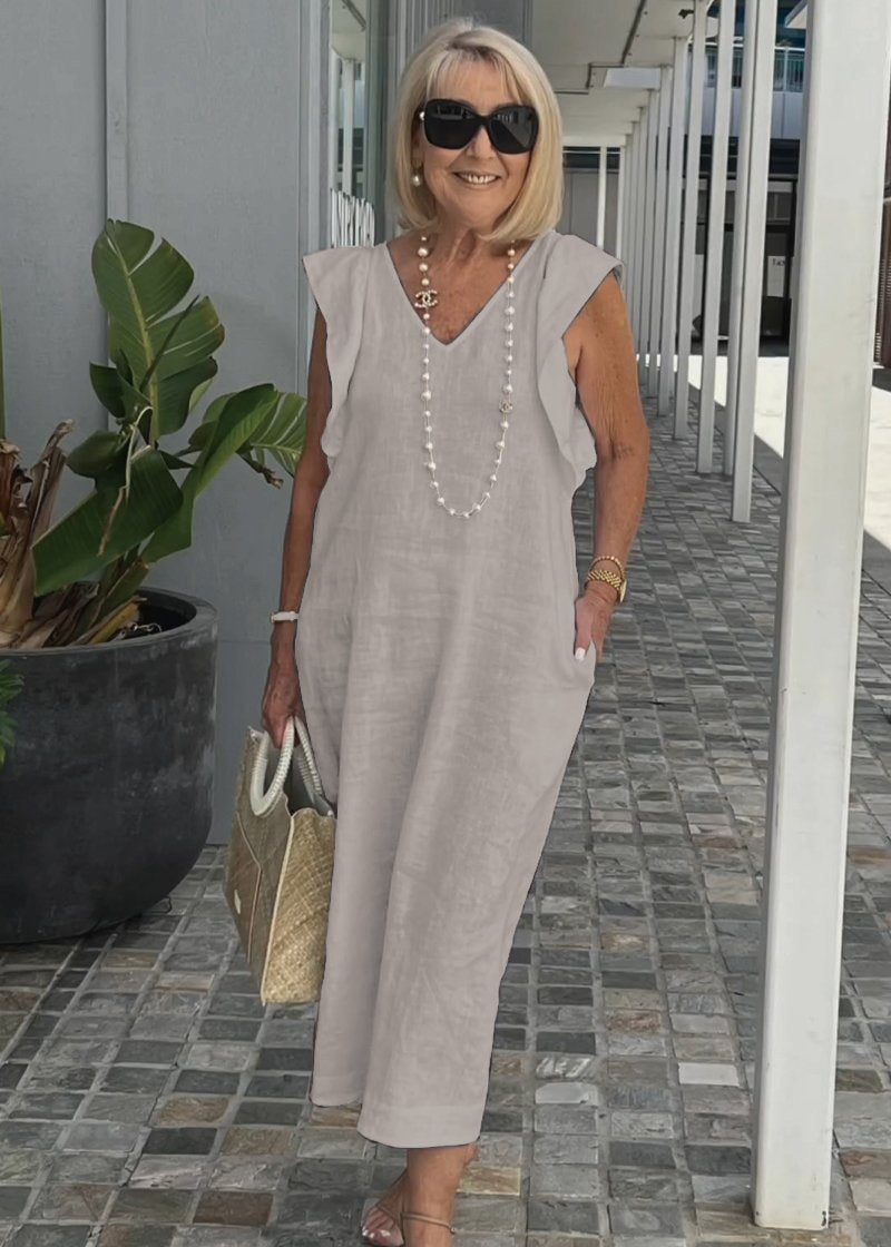 Amélie & Rose™ | Elegant Sleeveless Dress