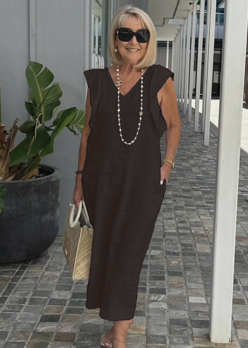 Amélie & Rose™ | Elegant Sleeveless Dress