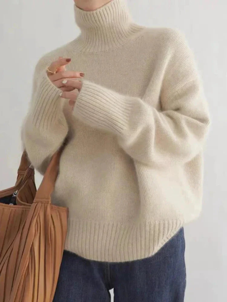 Amélie & Rose™ | Amelia - Cashmere Turtleneck Sweater