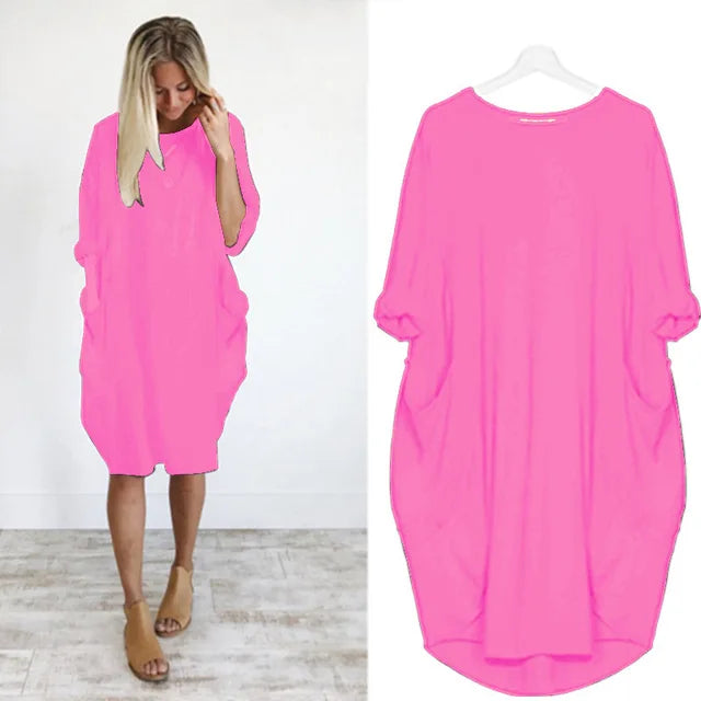 Amélie & Rose™ | Miranda Comfortable Tummy Covering Dress