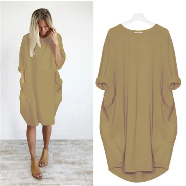 Amélie & Rose™ | Miranda Comfortable Tummy Covering Dress