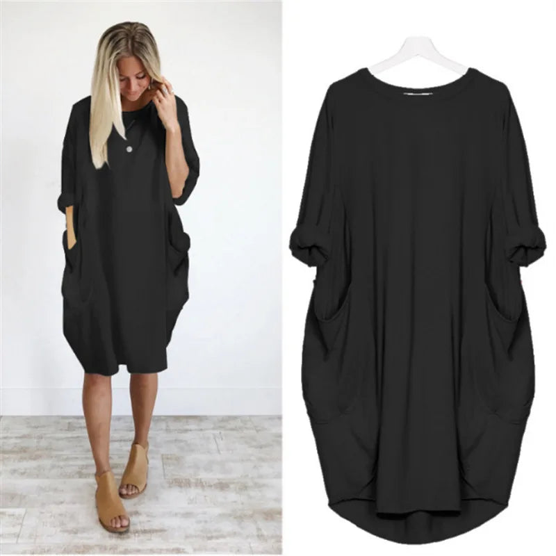 Amélie & Rose™ | Miranda Comfortable Tummy Covering Dress