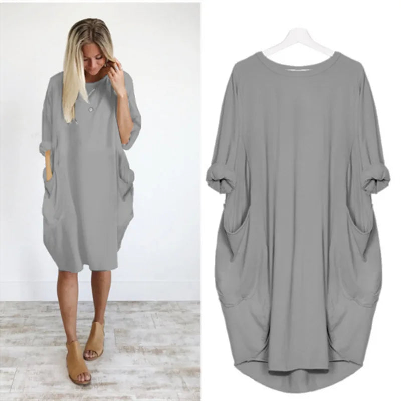 Amélie & Rose™ | Miranda Comfortable Tummy Covering Dress