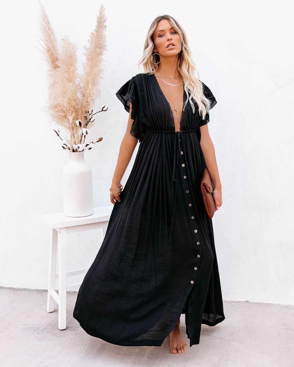 Amélie & Rose™ | Coralie Airy Maxi Dress