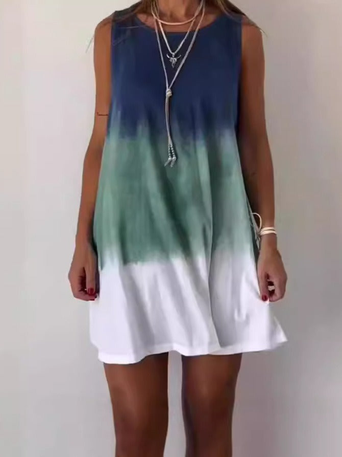 Amélie & Rose™ | Vionette Casual Gradient Dress