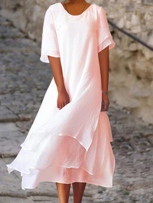 Amélie & Rose™ | Hermine Elegant Layered Dress