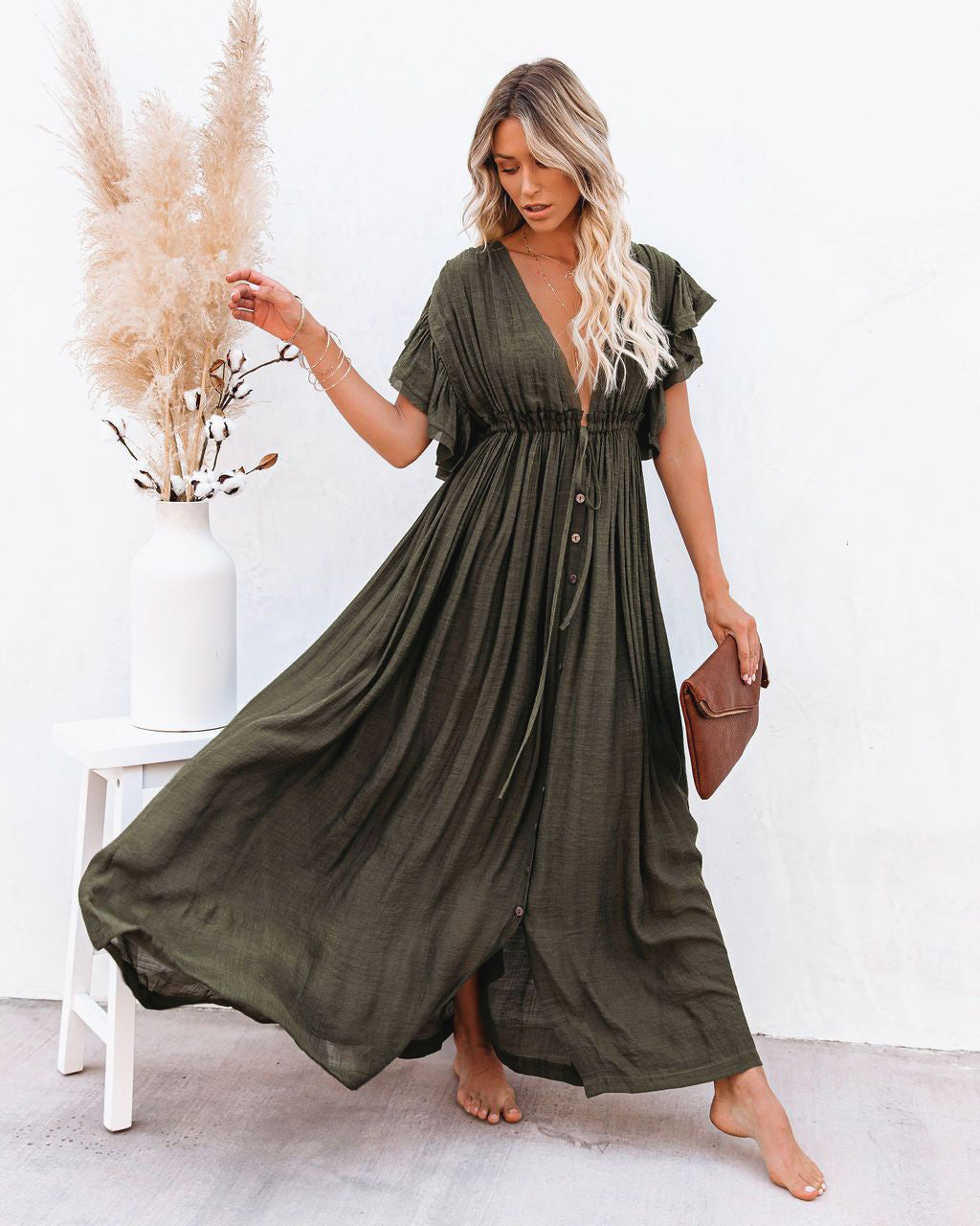 Amélie & Rose™ | Coralie Airy Maxi Dress