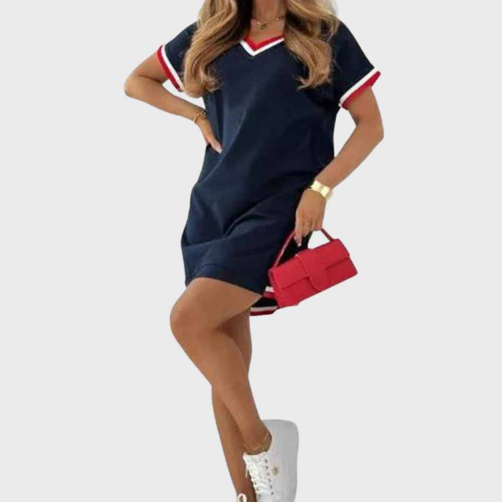 Amélie & Rose | Clara Short-Sleeve Everyday Dress