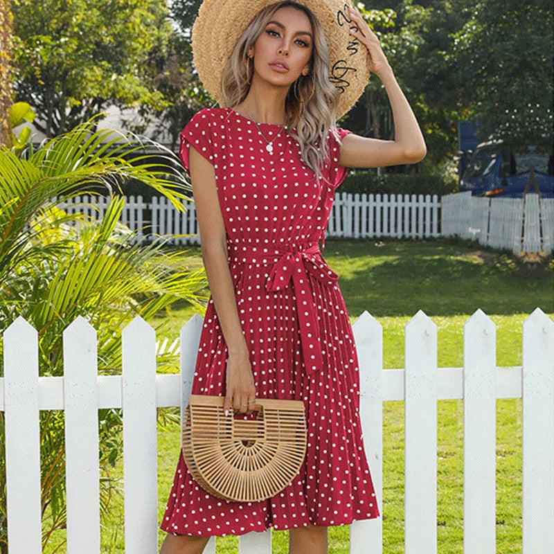 Amélie & Rose™ | Beth Polka Bloom Dress