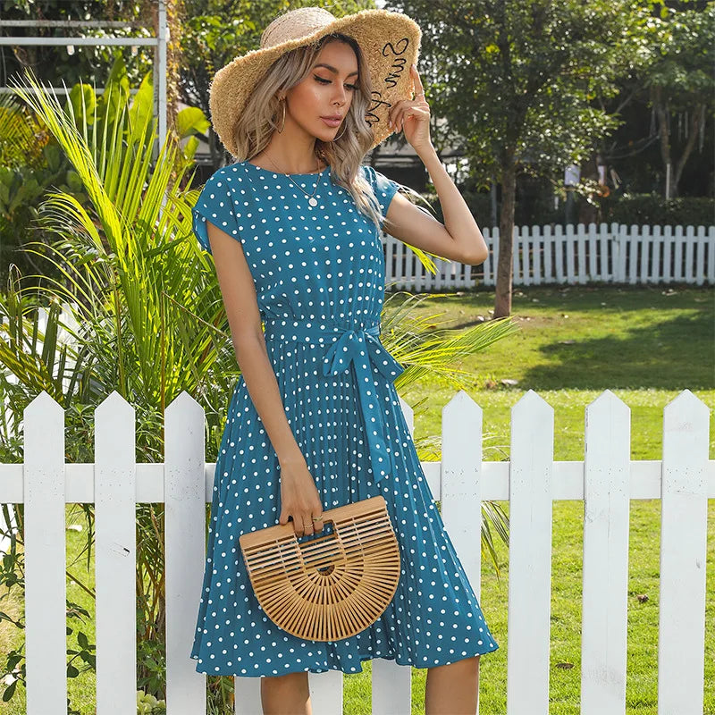 Amélie & Rose™ | Beth Polka Bloom Dress