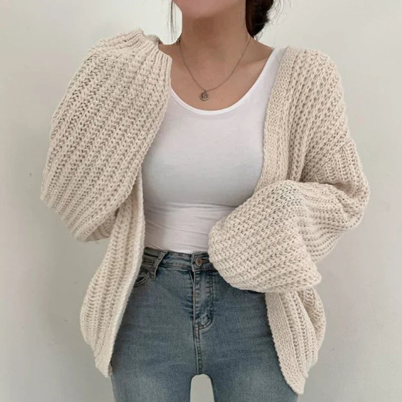 Amélie & Rose™ | Sophia - Retro Chic Knit Cardigan