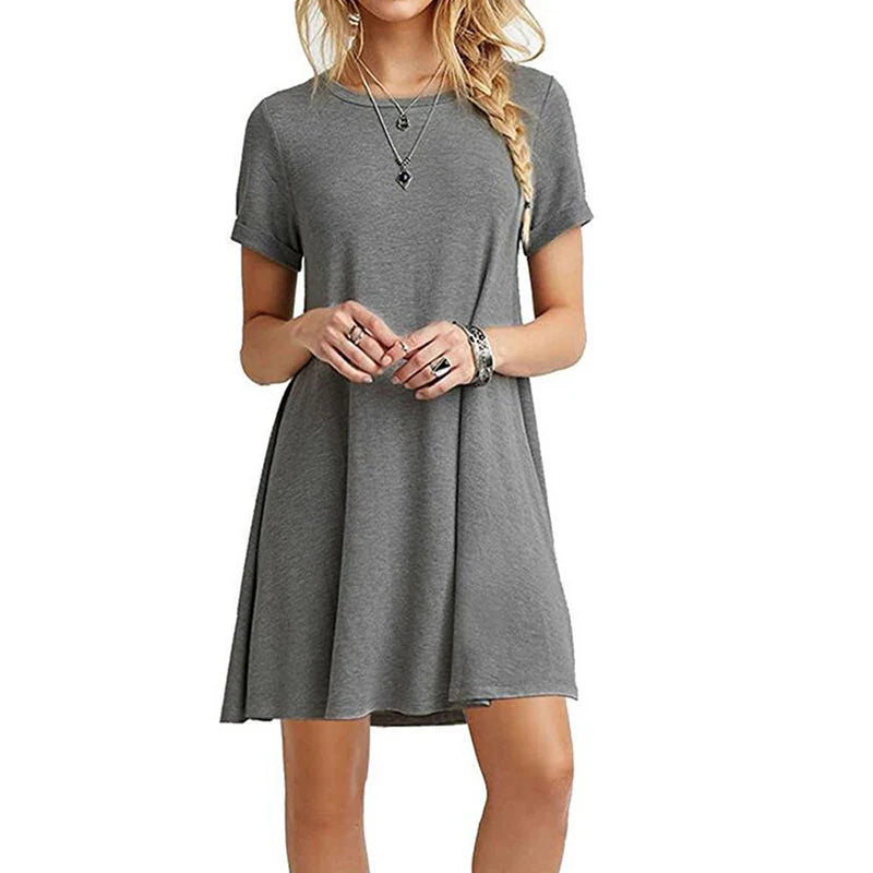 Amélie & Rose™ | Halina Minimalist Shirt Dress