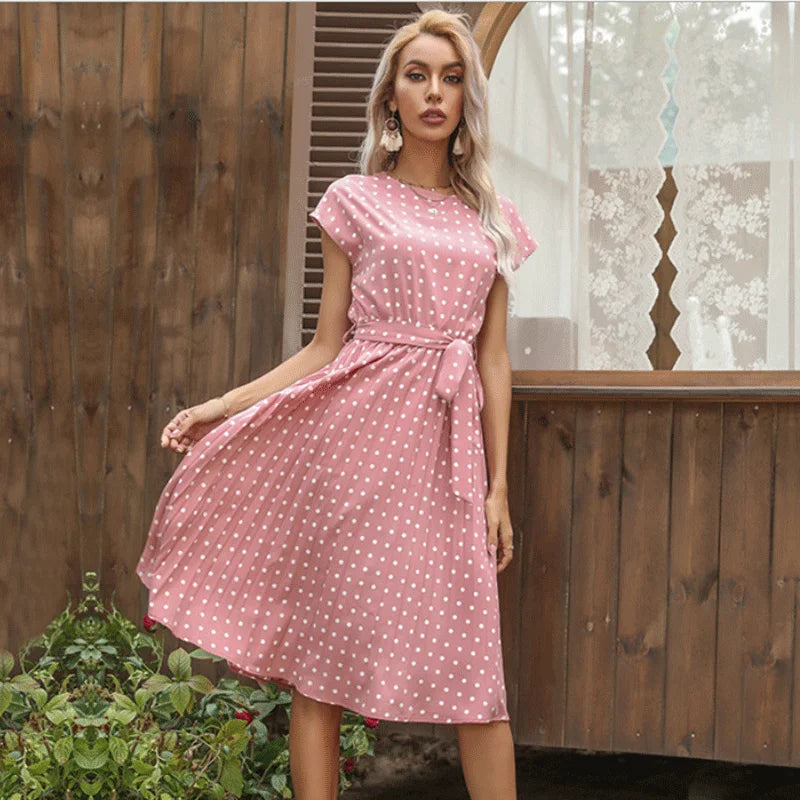 Amélie & Rose™ | Beth Polka Bloom Dress