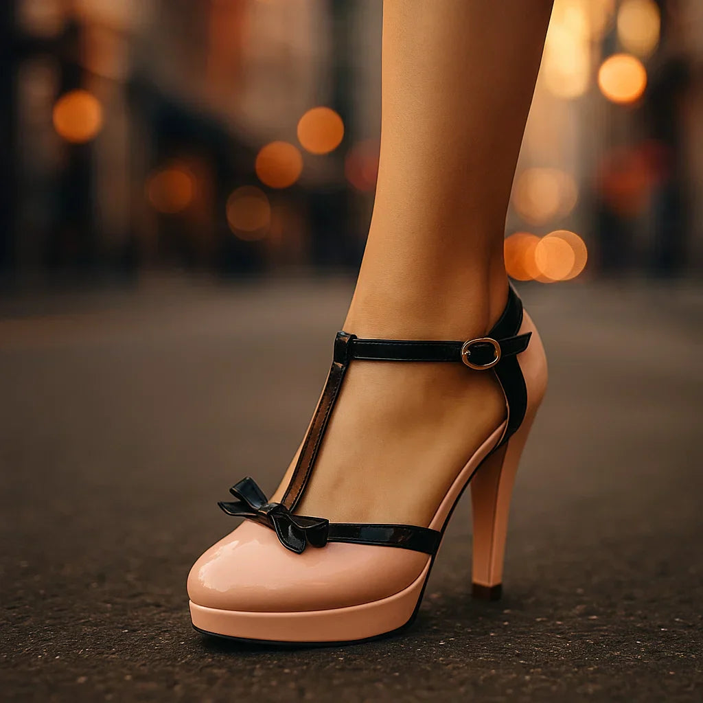 Amélie & Rose™ | Vivienne Bow-Tie Heels