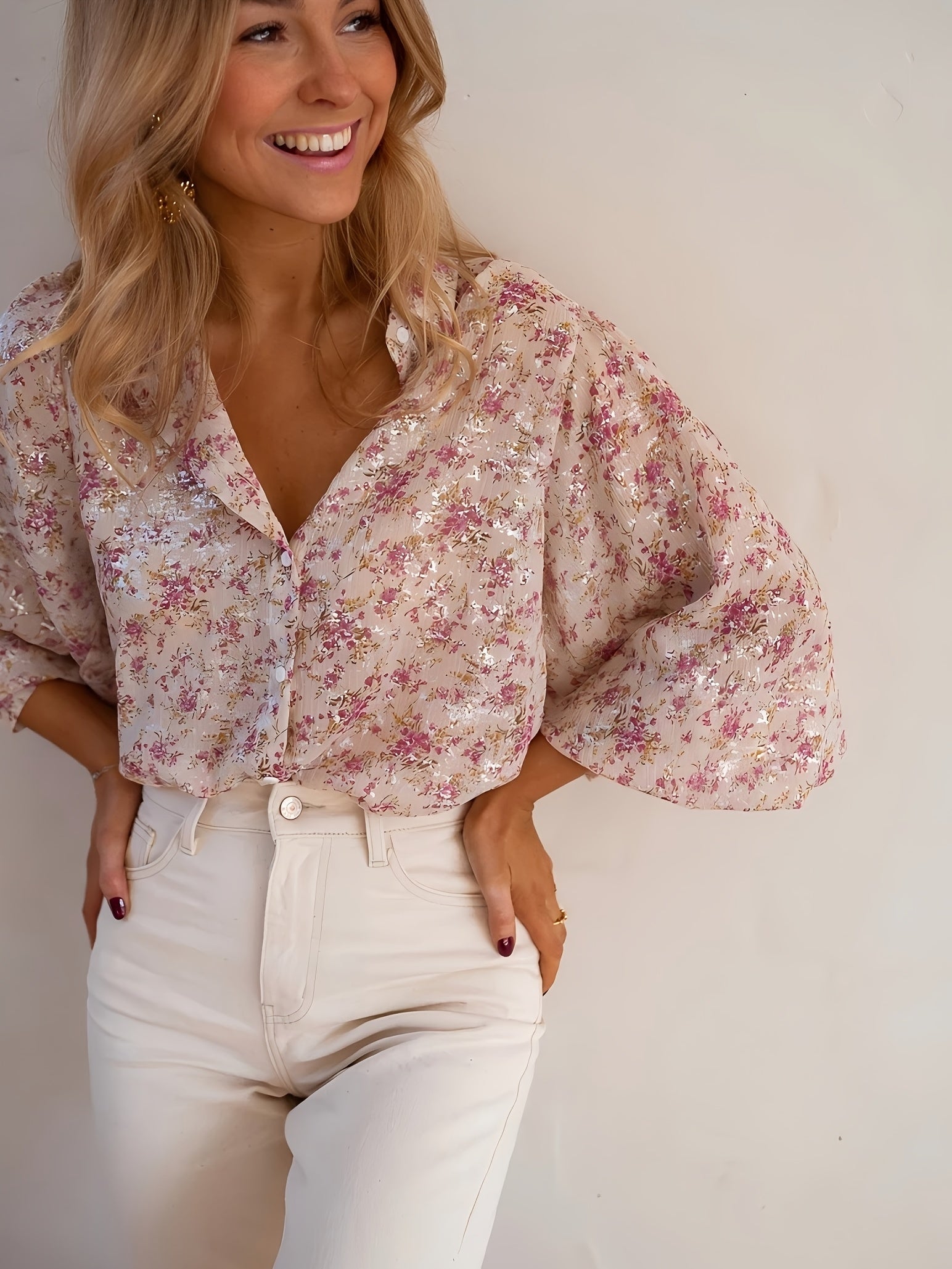 Amélie & Rose™ | Paisley Print Blouse
