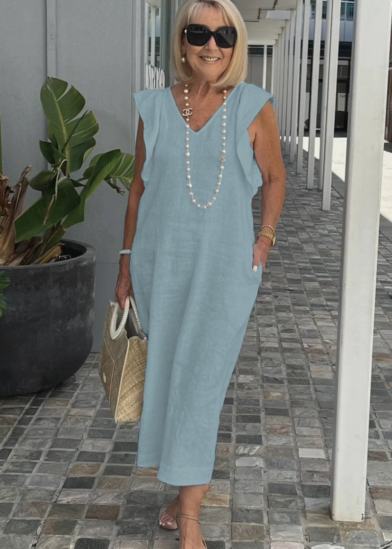 Amélie & Rose™ | Elegant Sleeveless Dress