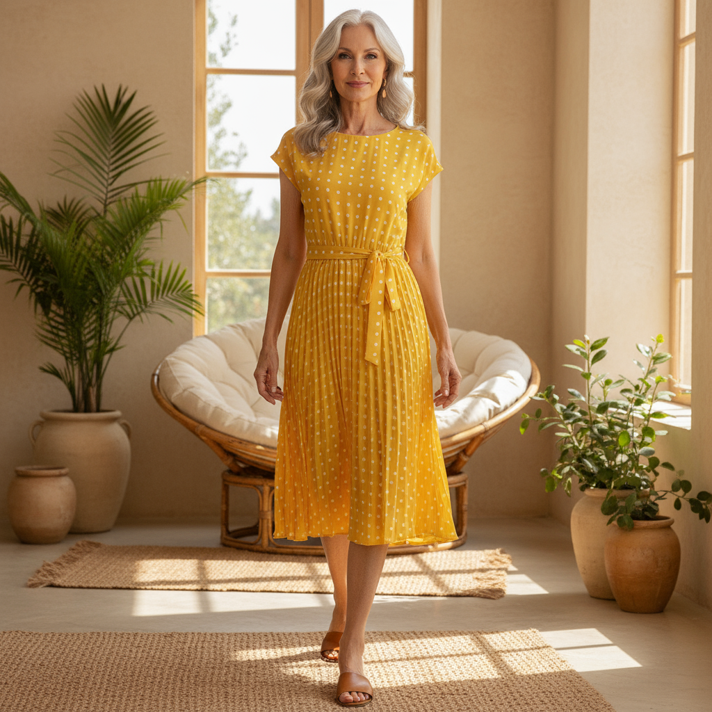 Amélie & Rose™ | Beth Polka Bloom Dress