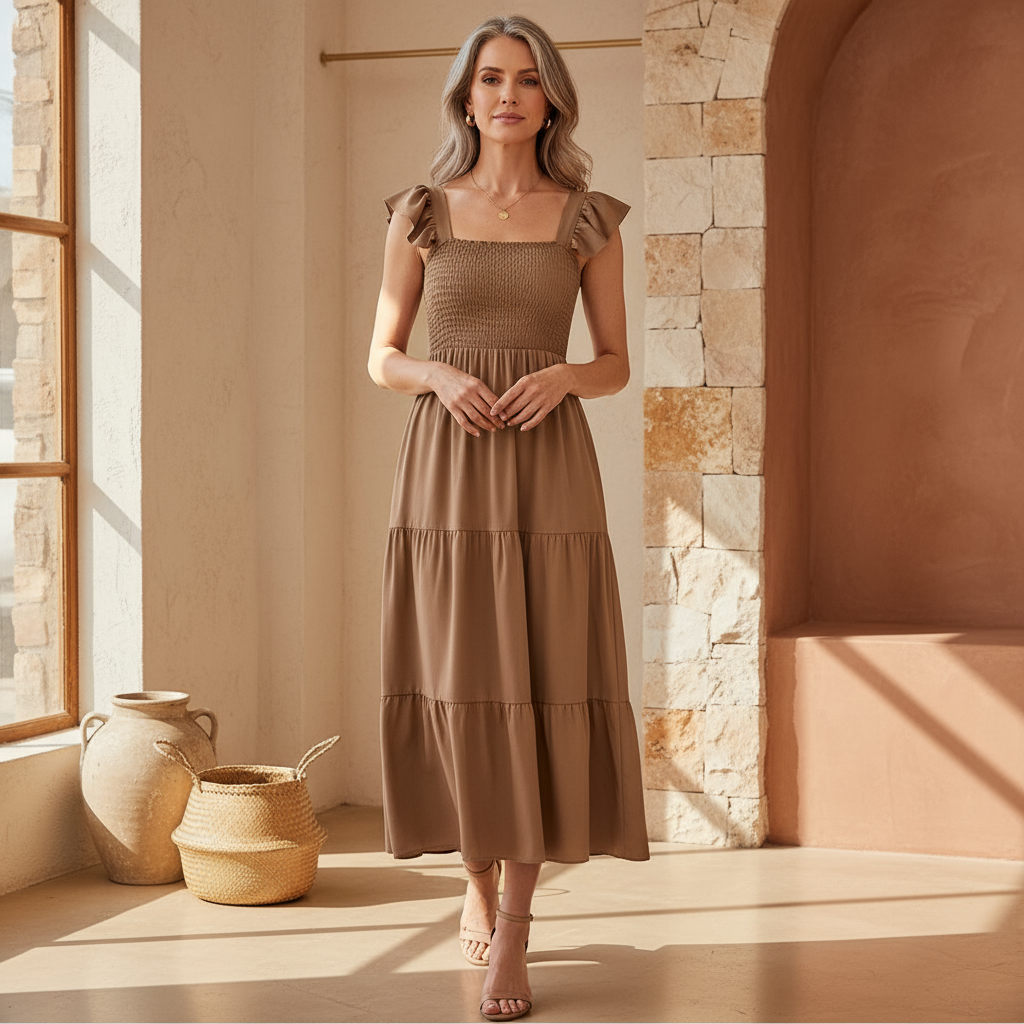 Amélie & Rose™ | Yessa Elegant Tiered Dress