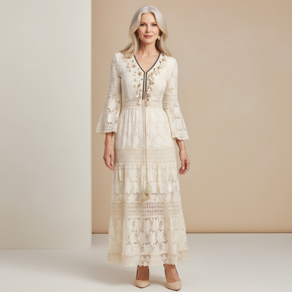 Amélie & Rose™ | Amary Boho Lace Dress