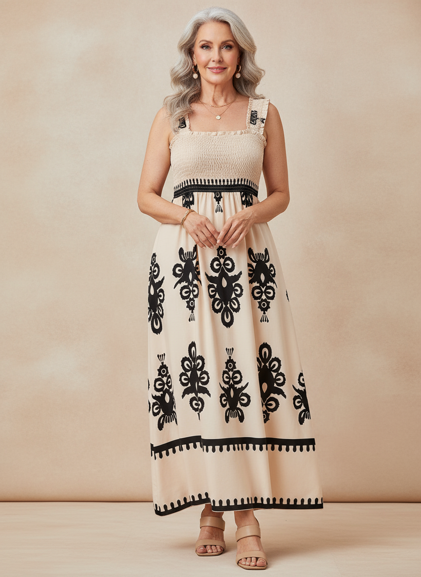 Amélie & Rose™ | Iveth Bohemian Maxi Dress