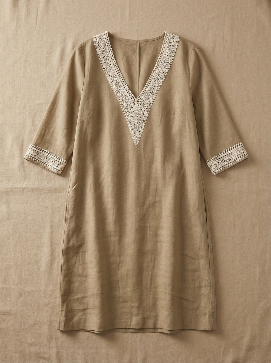 Amélie & Rose | Women’s Stylish Linen Summer Dress