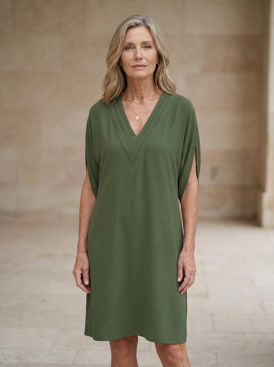 Amélie & Rose | Elegant Tummy Covering Dress