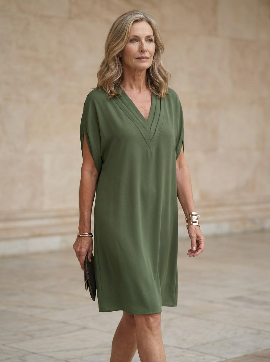 Amélie & Rose | Elegant Tummy Covering Dress