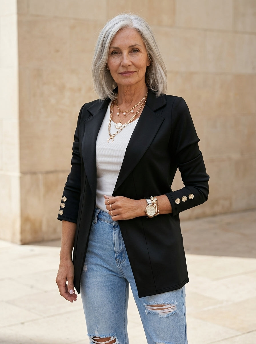 Amélie & Rose | Emma Open Front Blazer