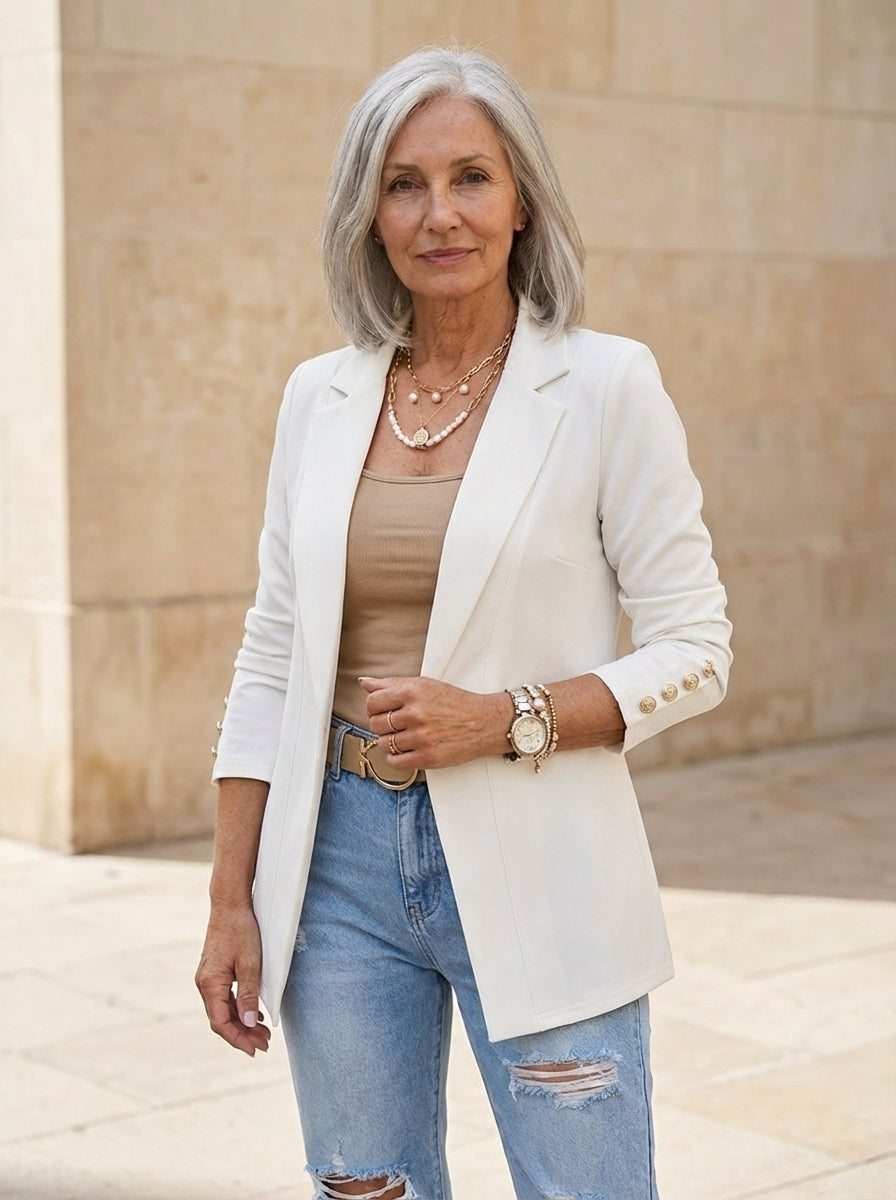 Amélie & Rose | Emma Open Front Blazer