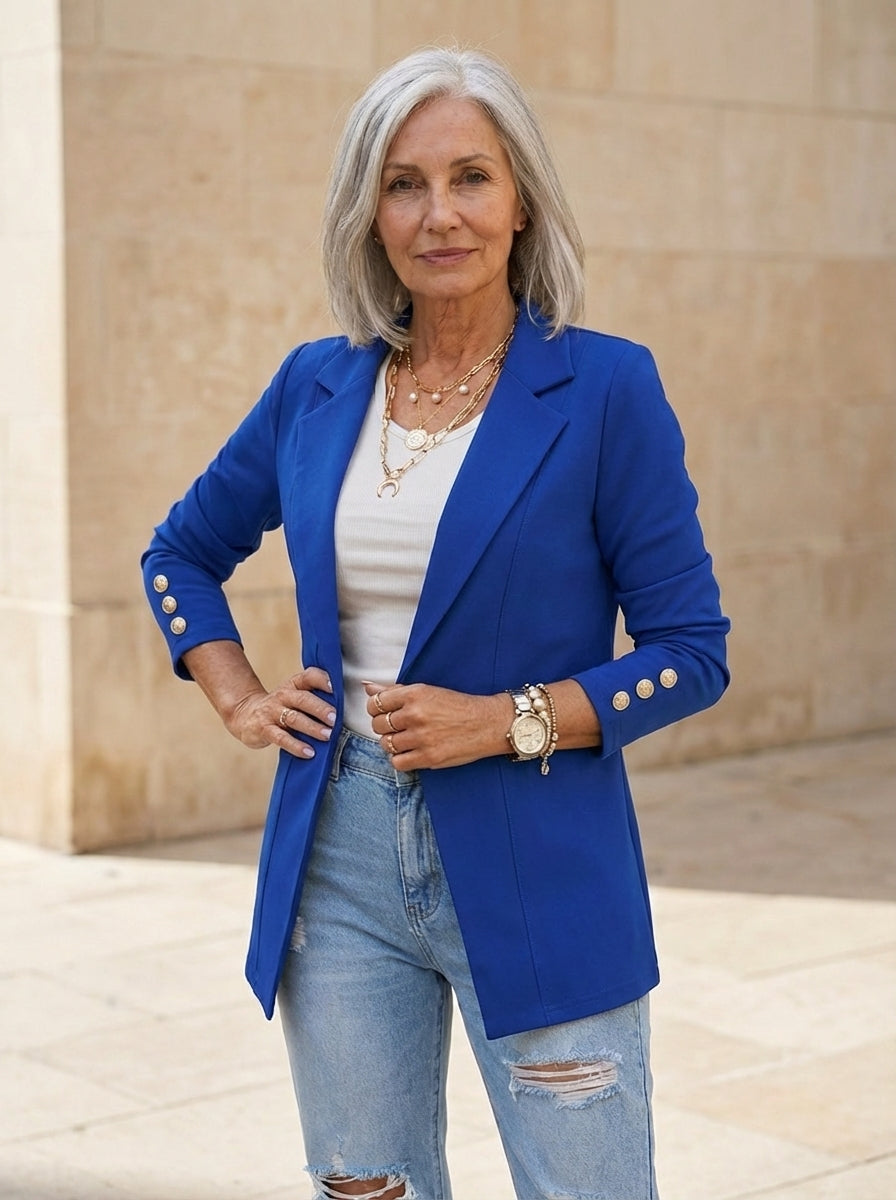 Amélie & Rose | Emma Open Front Blazer