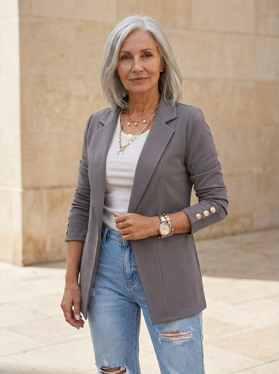 Amélie & Rose | Emma Open Front Blazer