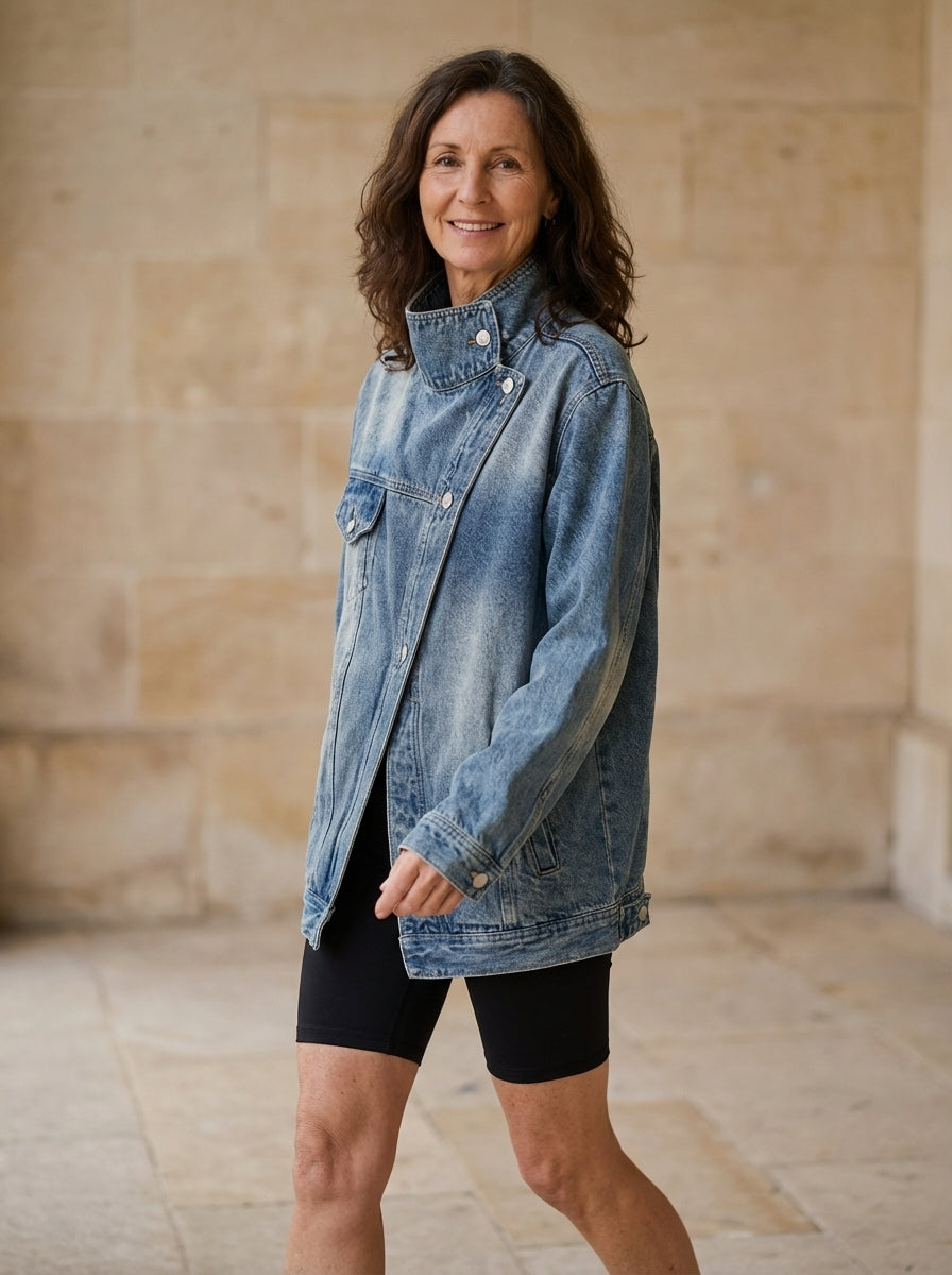 Amélie & Rose | Oversized Denim Jacket