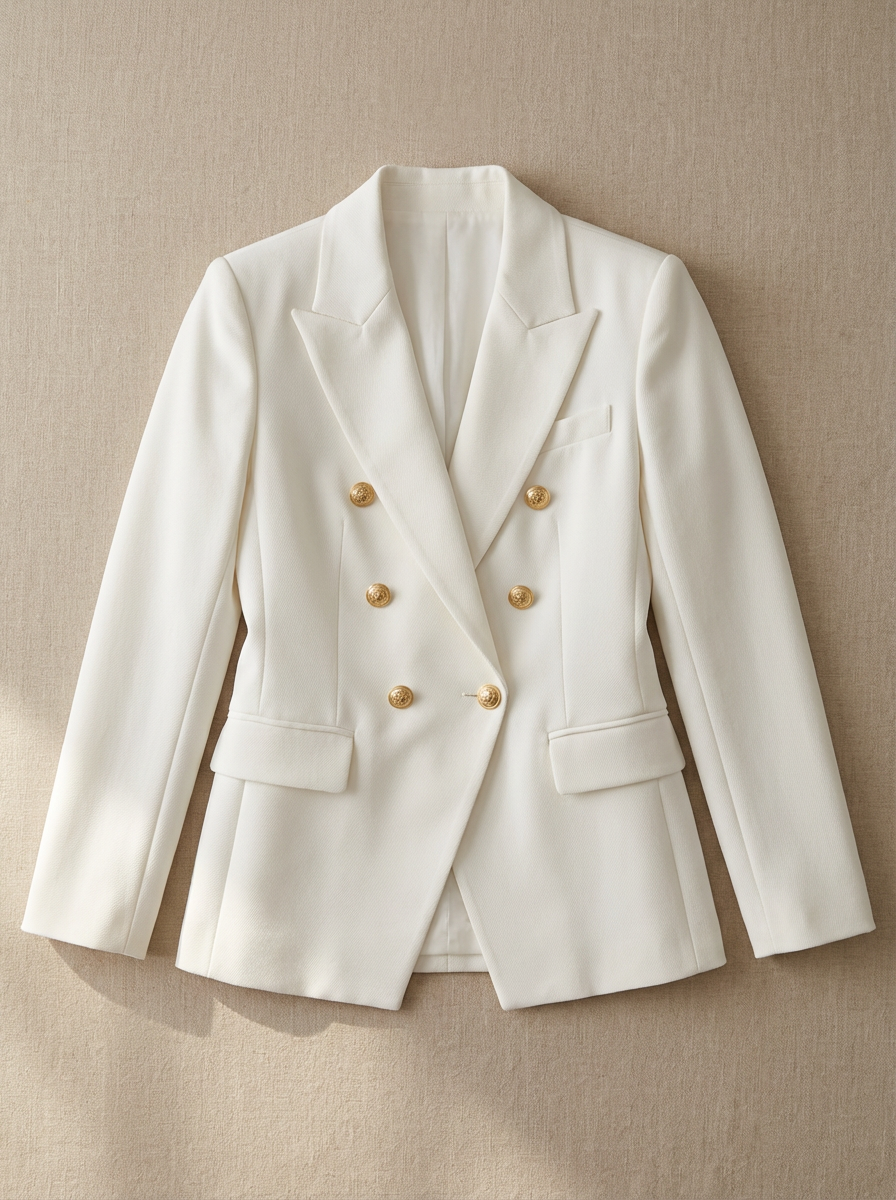 Amélie & Rose | Sarah Double-Breasted Blazer
