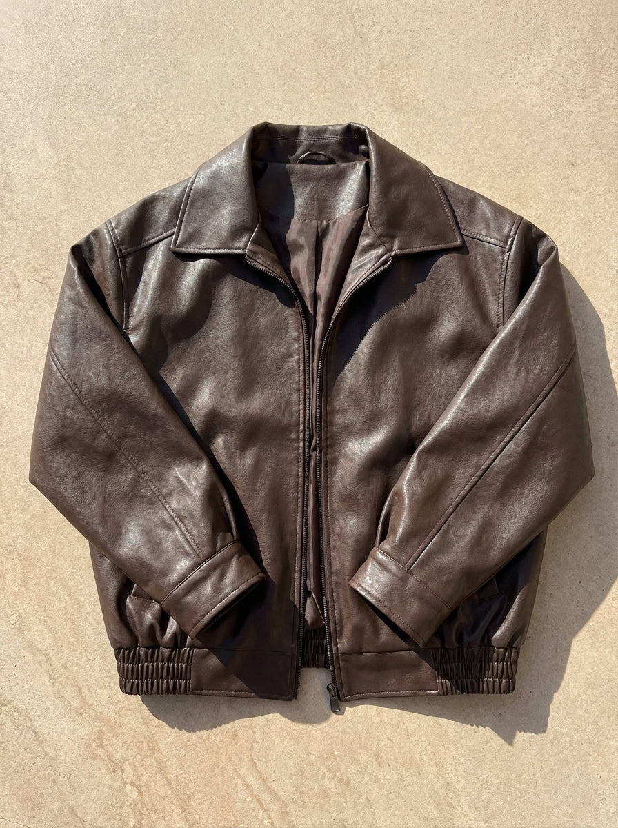 Amélie & Rose | Oversized Bomber Jacket