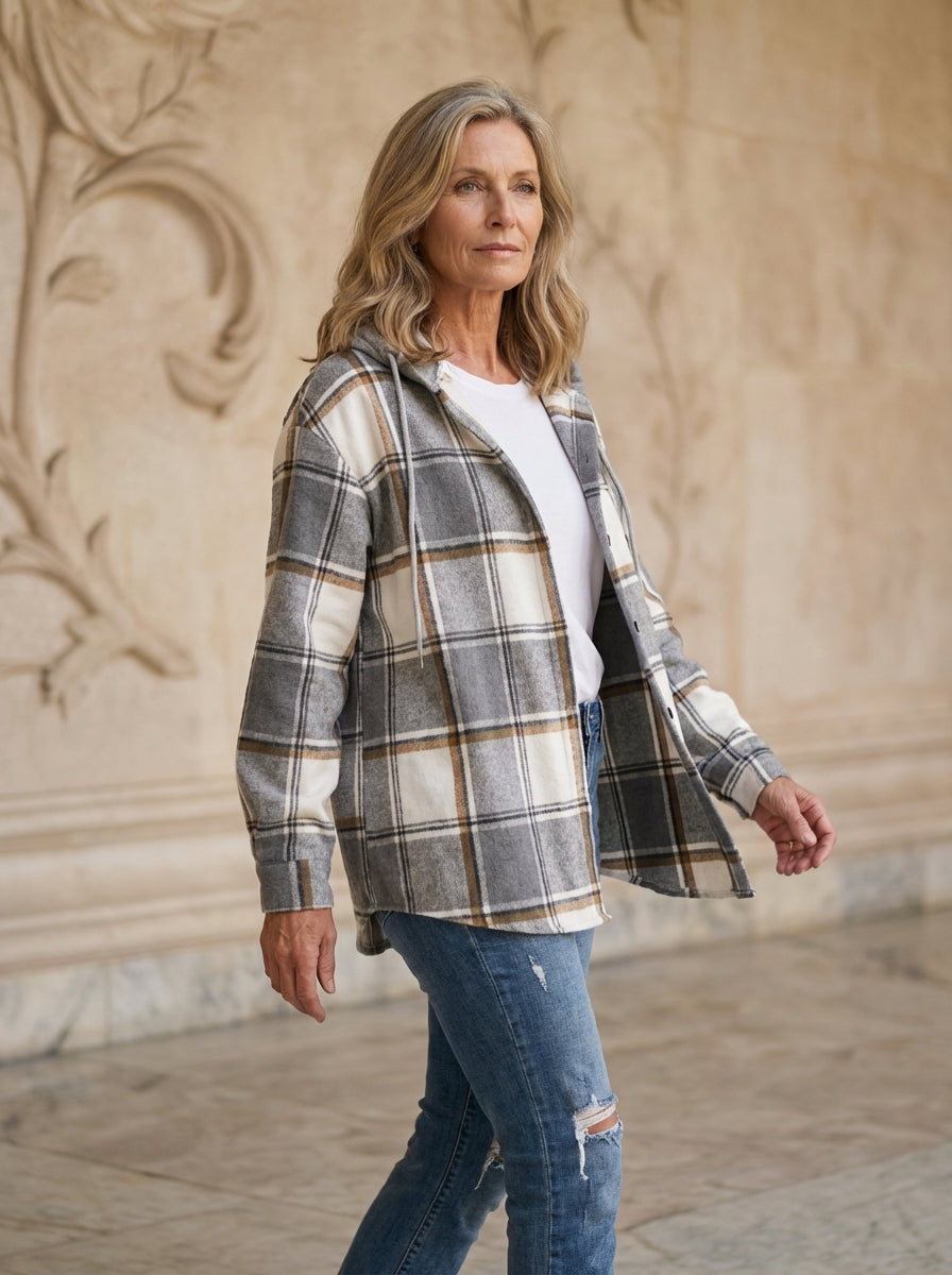 Amélie & Rose | Mia Spring Plaid Jacket