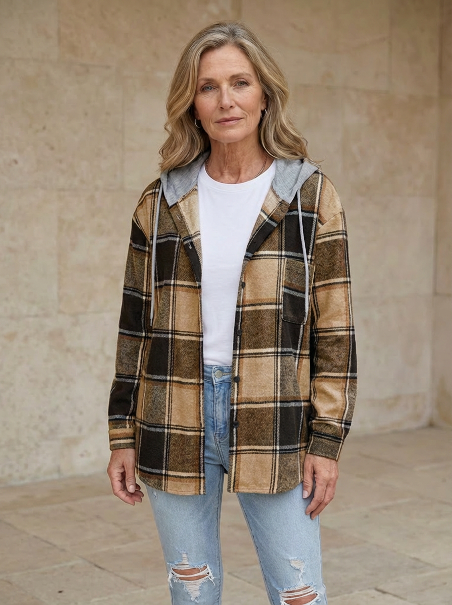 Amélie & Rose | Mia Spring Plaid Jacket