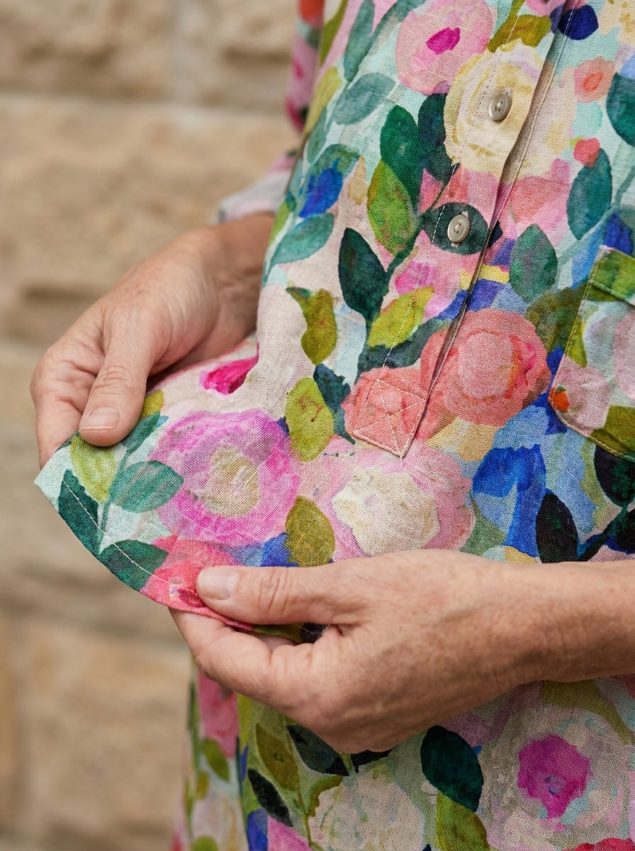 Amélie & Rose | Leah Floral Garden Blouse