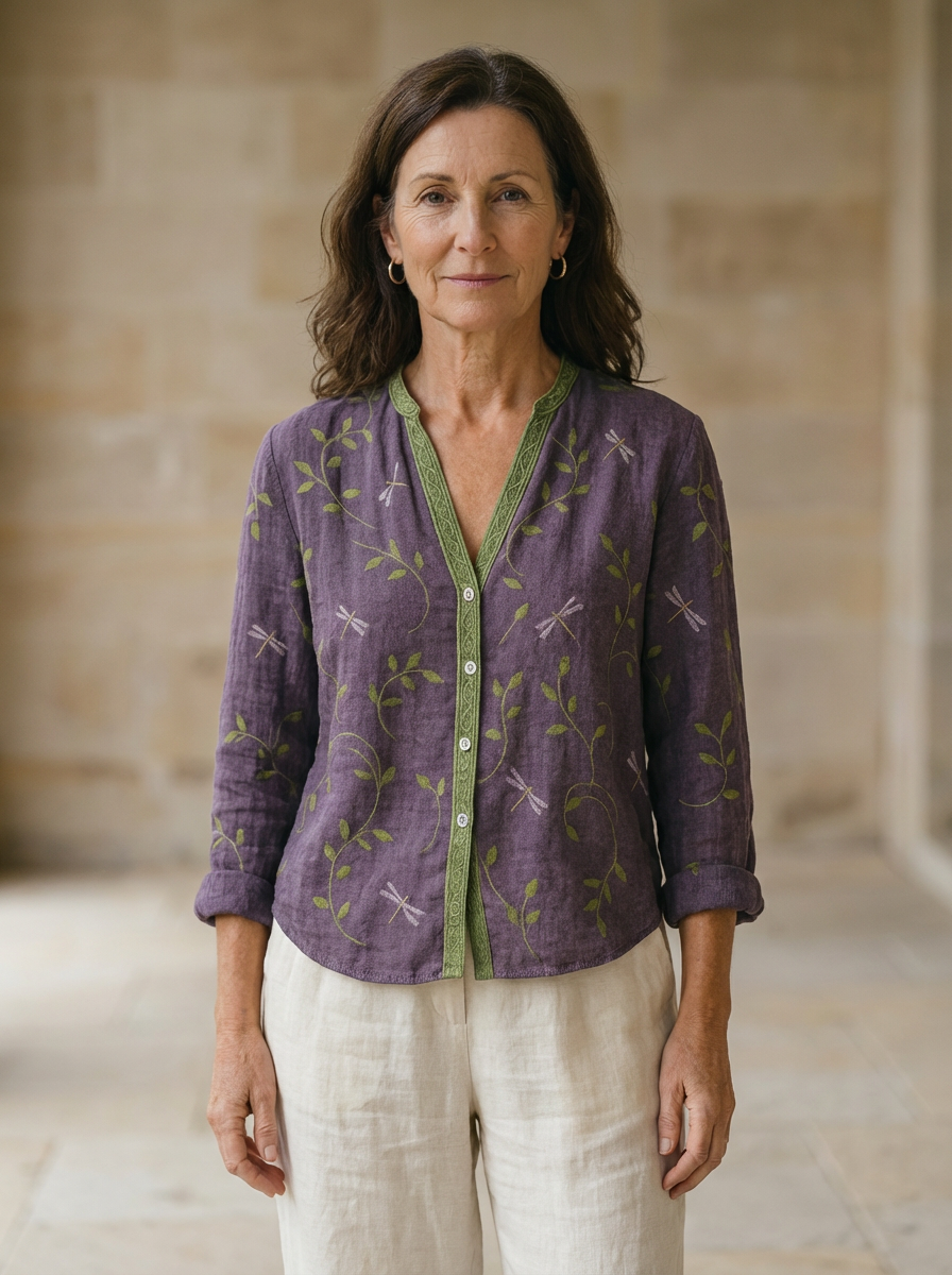 Amélie & Rose | The Aria Botanical Blouse