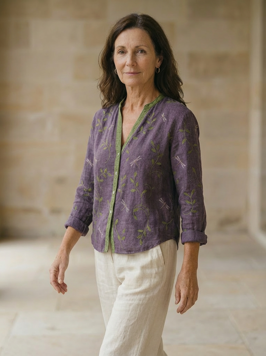 Amélie & Rose | The Aria Botanical Blouse