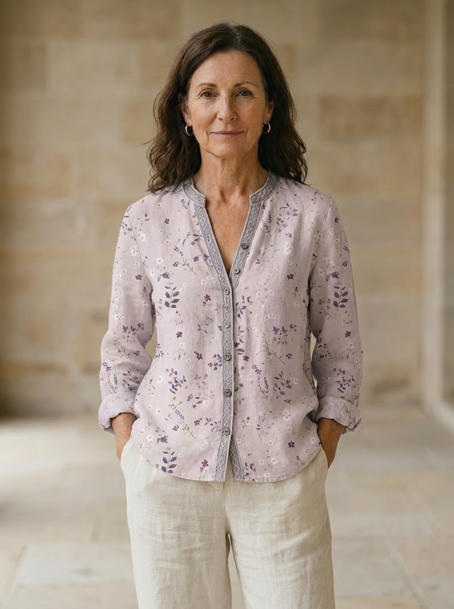 Amélie & Rose | The Aria Botanical Blouse