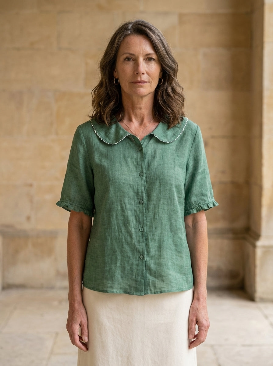 Amélie & Rose | Adèle Linen Blouse