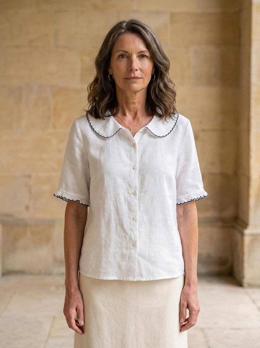Amélie & Rose | Adèle Linen Blouse