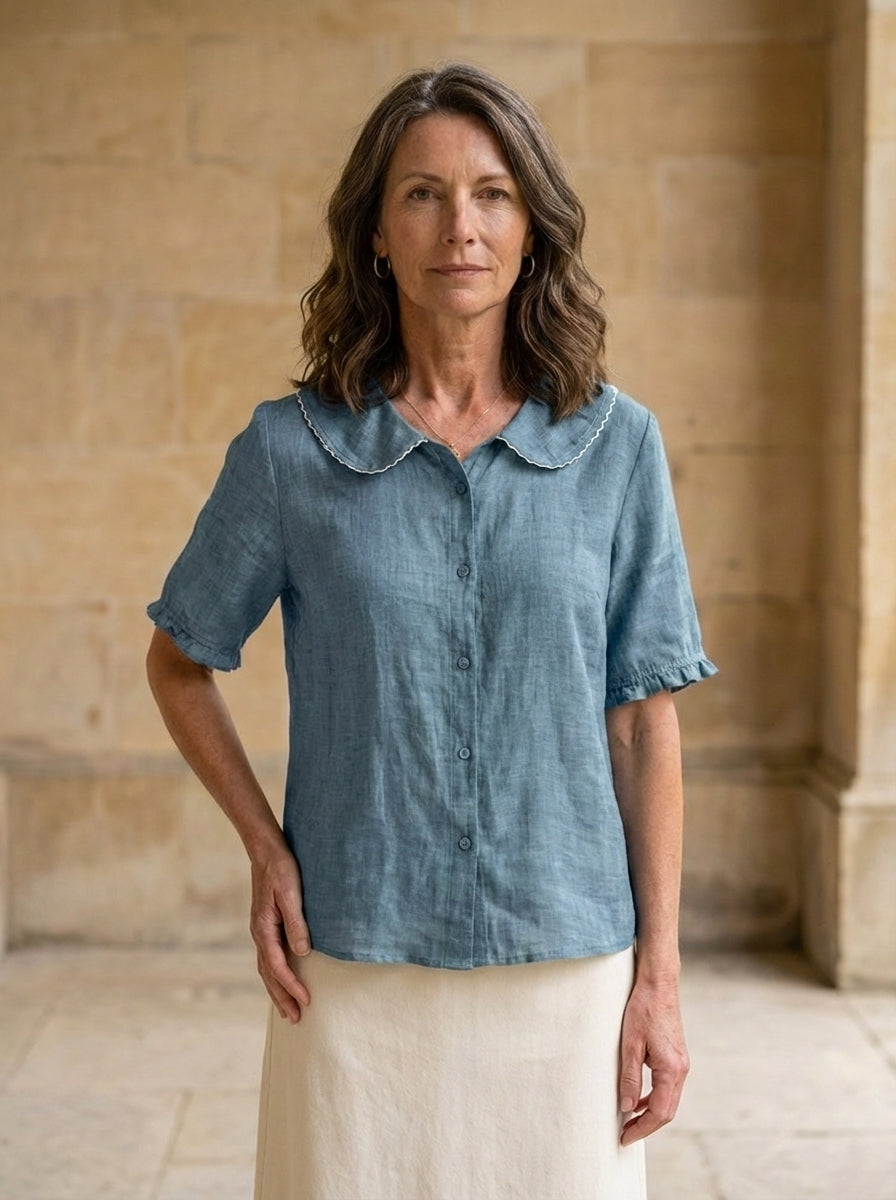 Amélie & Rose | Adèle Linen Blouse