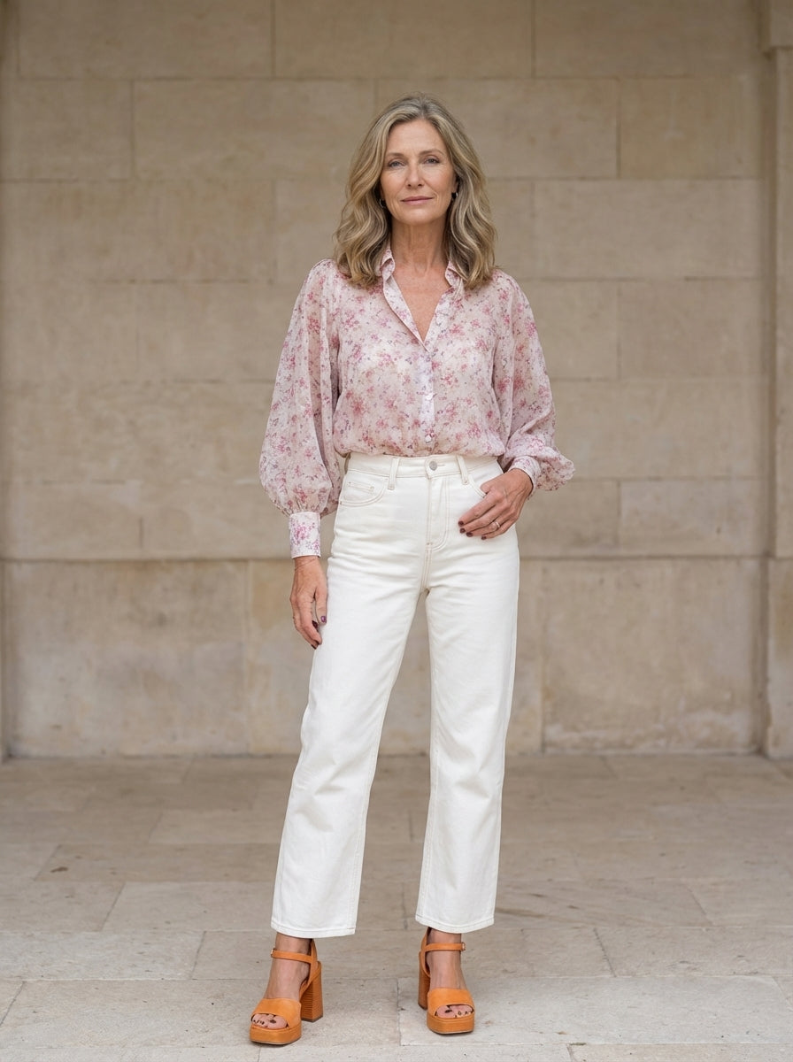 Amélie & Rose | Paisley Print Blouse